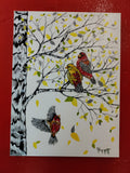 "Birch Tree Birds"