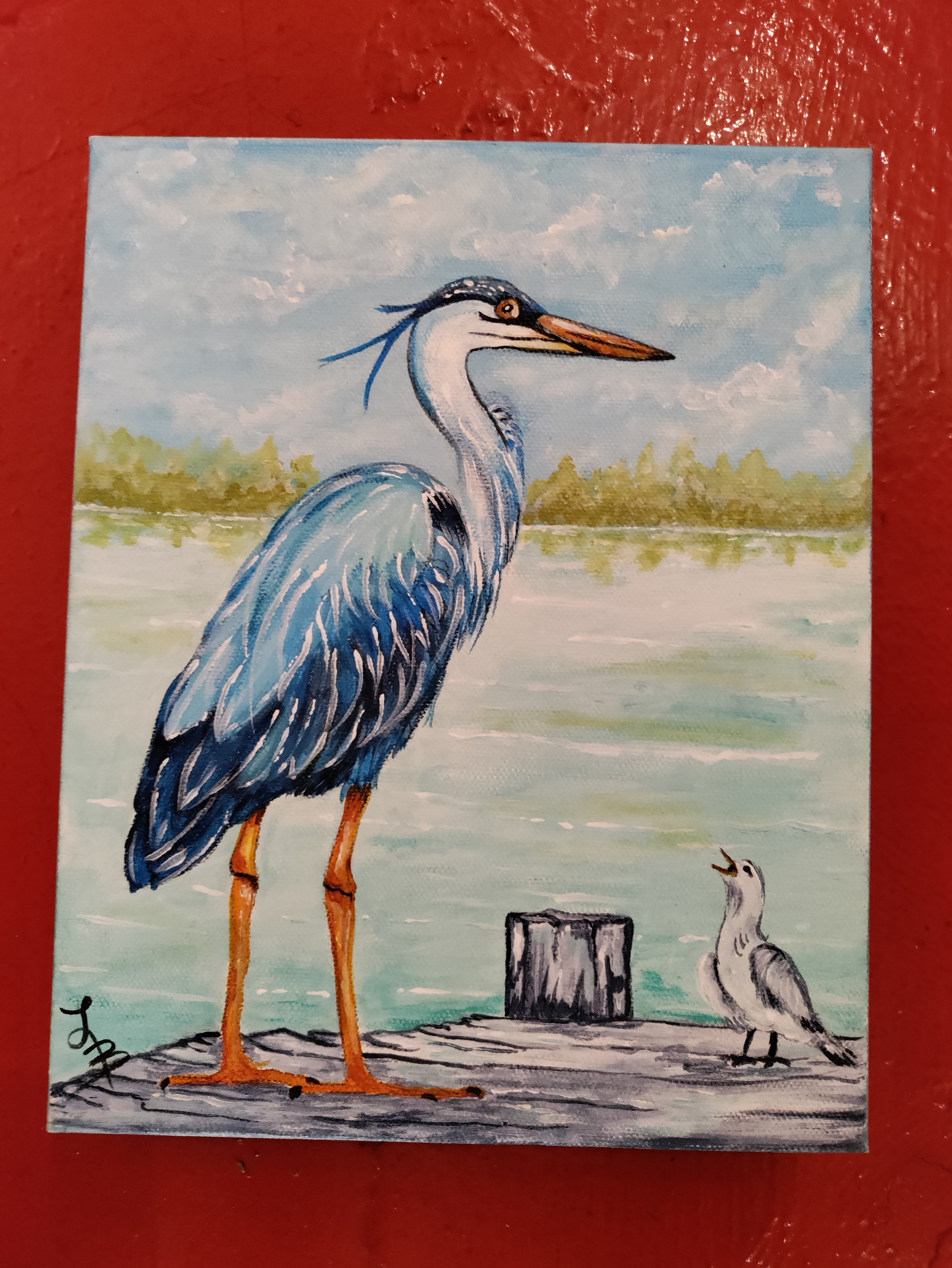 "Heron & Seagull" (BHC2609)