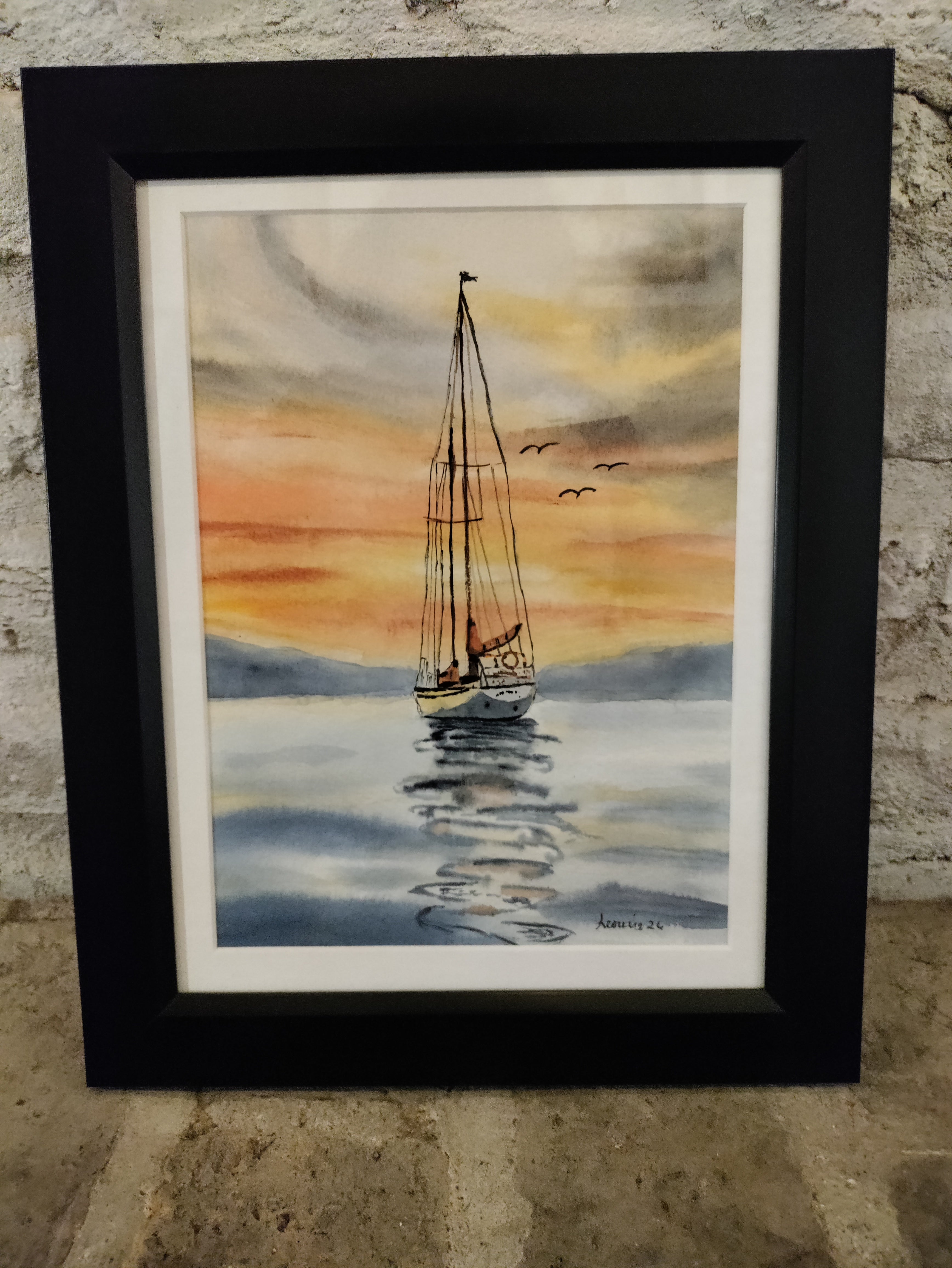 "Calm On Water"