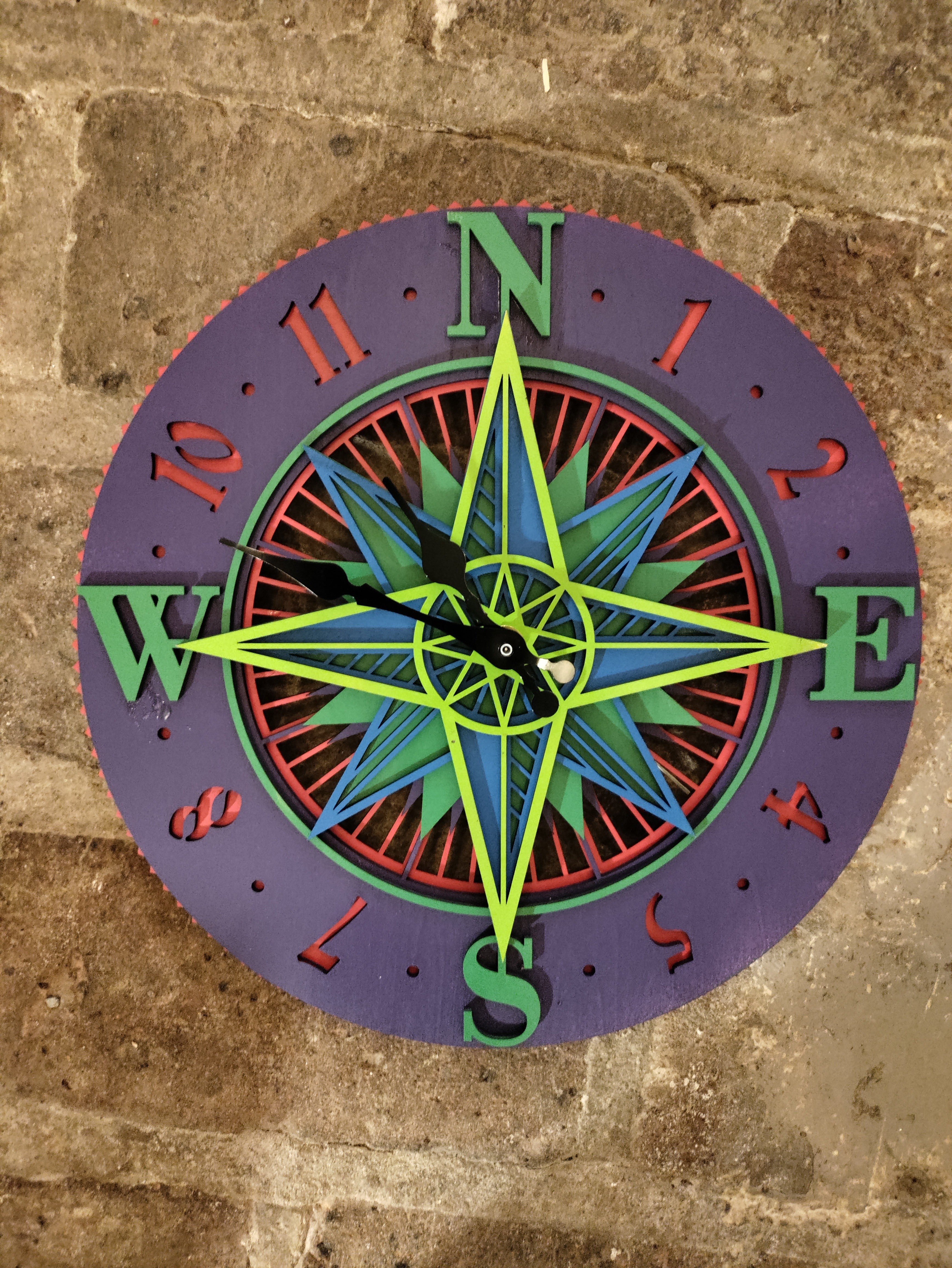 "Compass Clock"