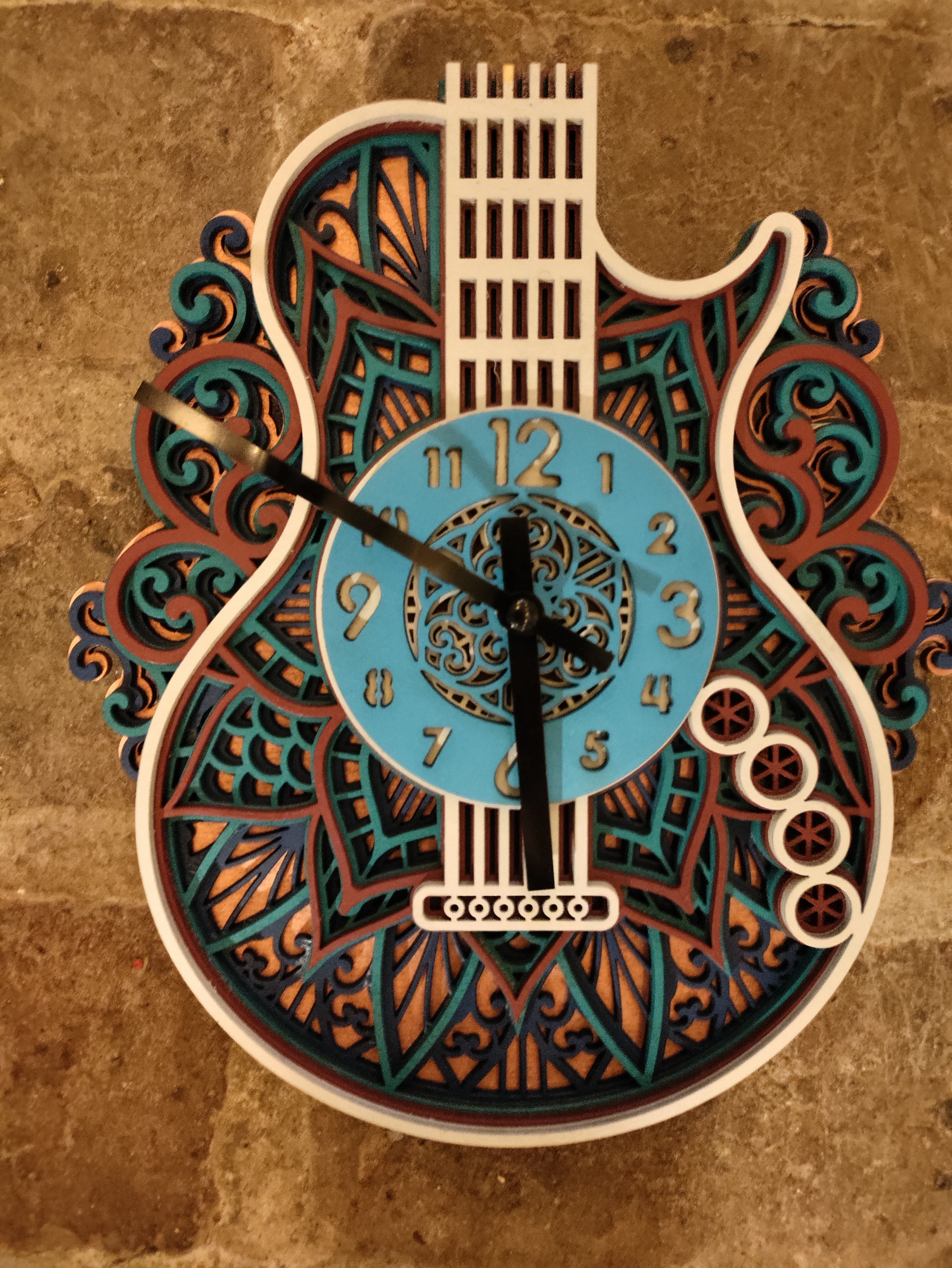 "Guitar Clock"