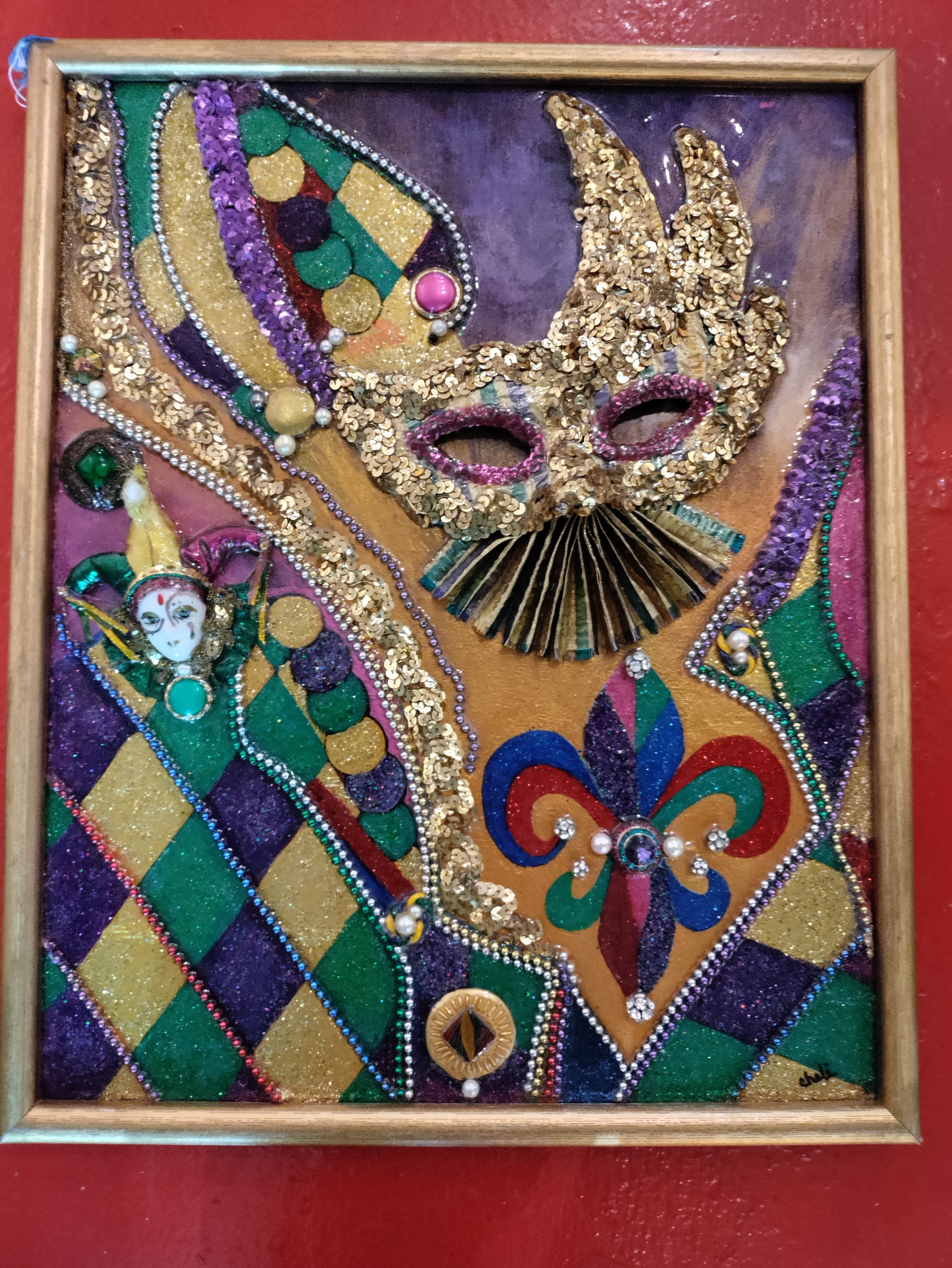 "Mardi Gras Mask"