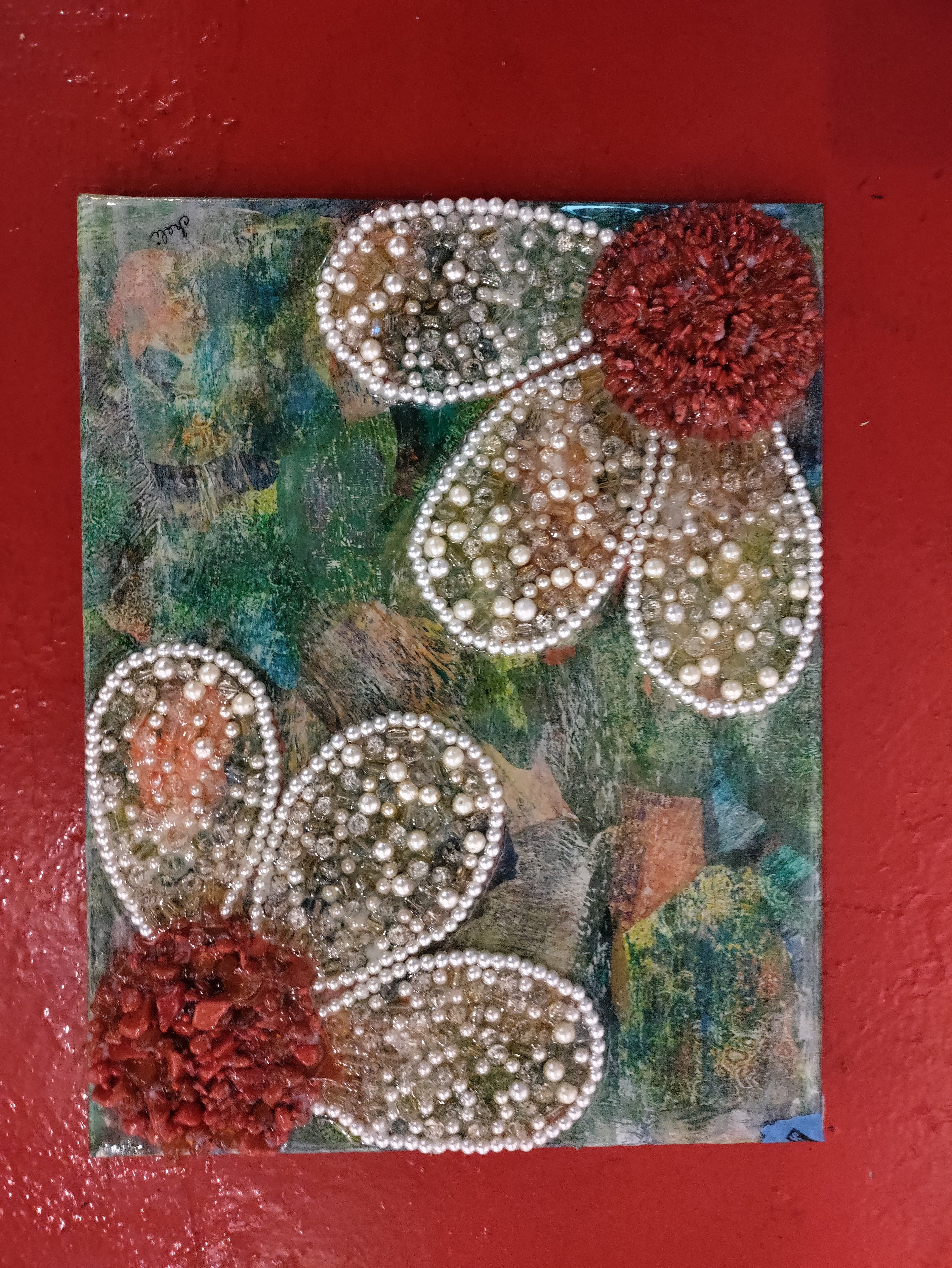 "Beaded Flower"