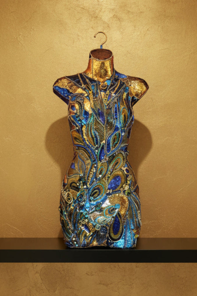 "Peacock Bust"