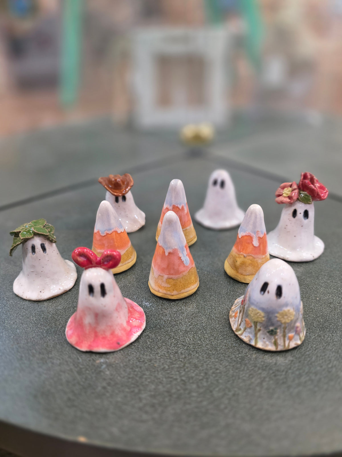 Assorted Ghosts & Candy Corn