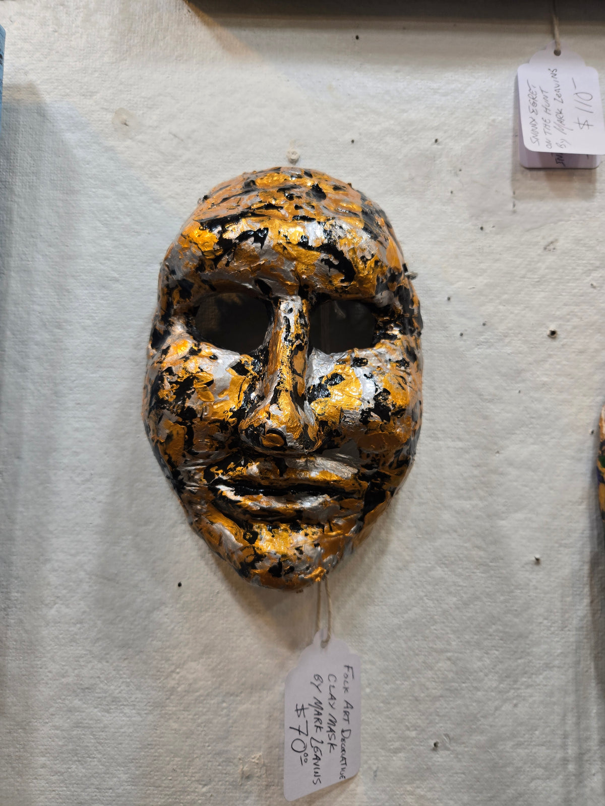 Folk Art Decorative Clay Mask 2