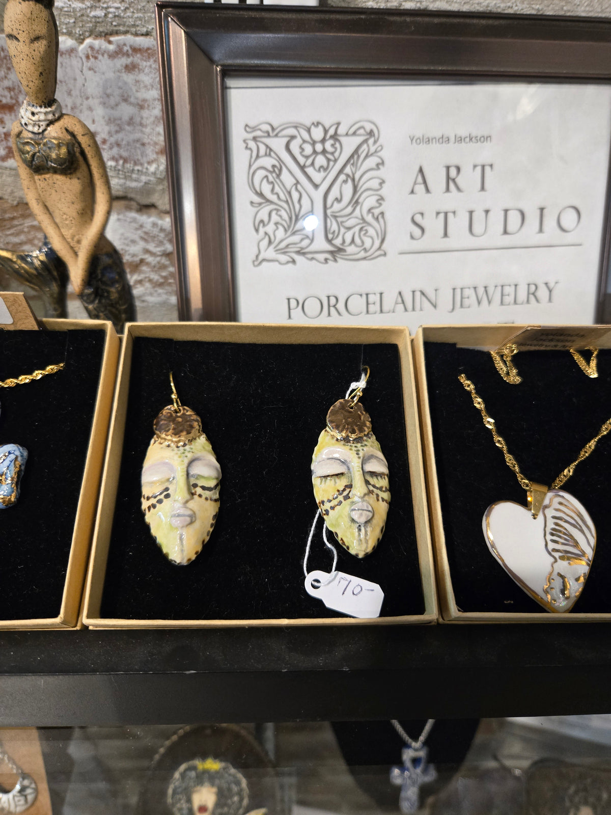 Faces Earrings