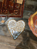 Blue Flower Heart
