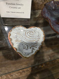 Blue Swirl Heart