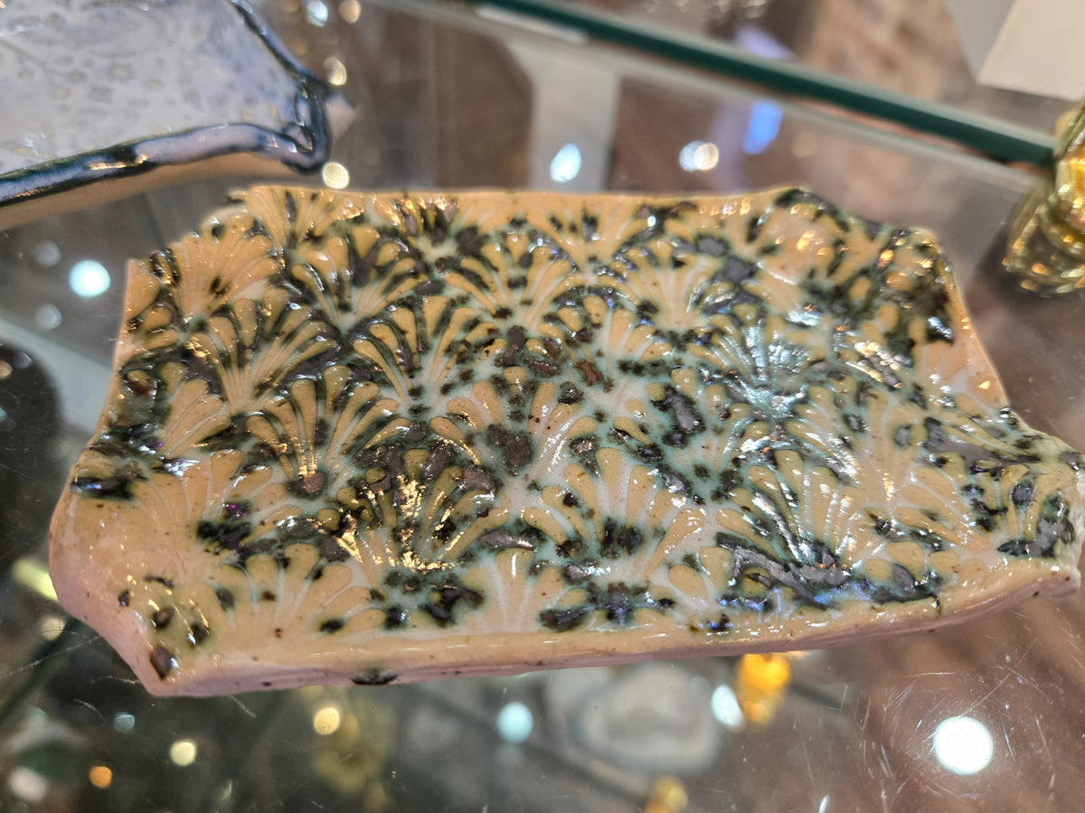 Yellow & Green Trinket Dish