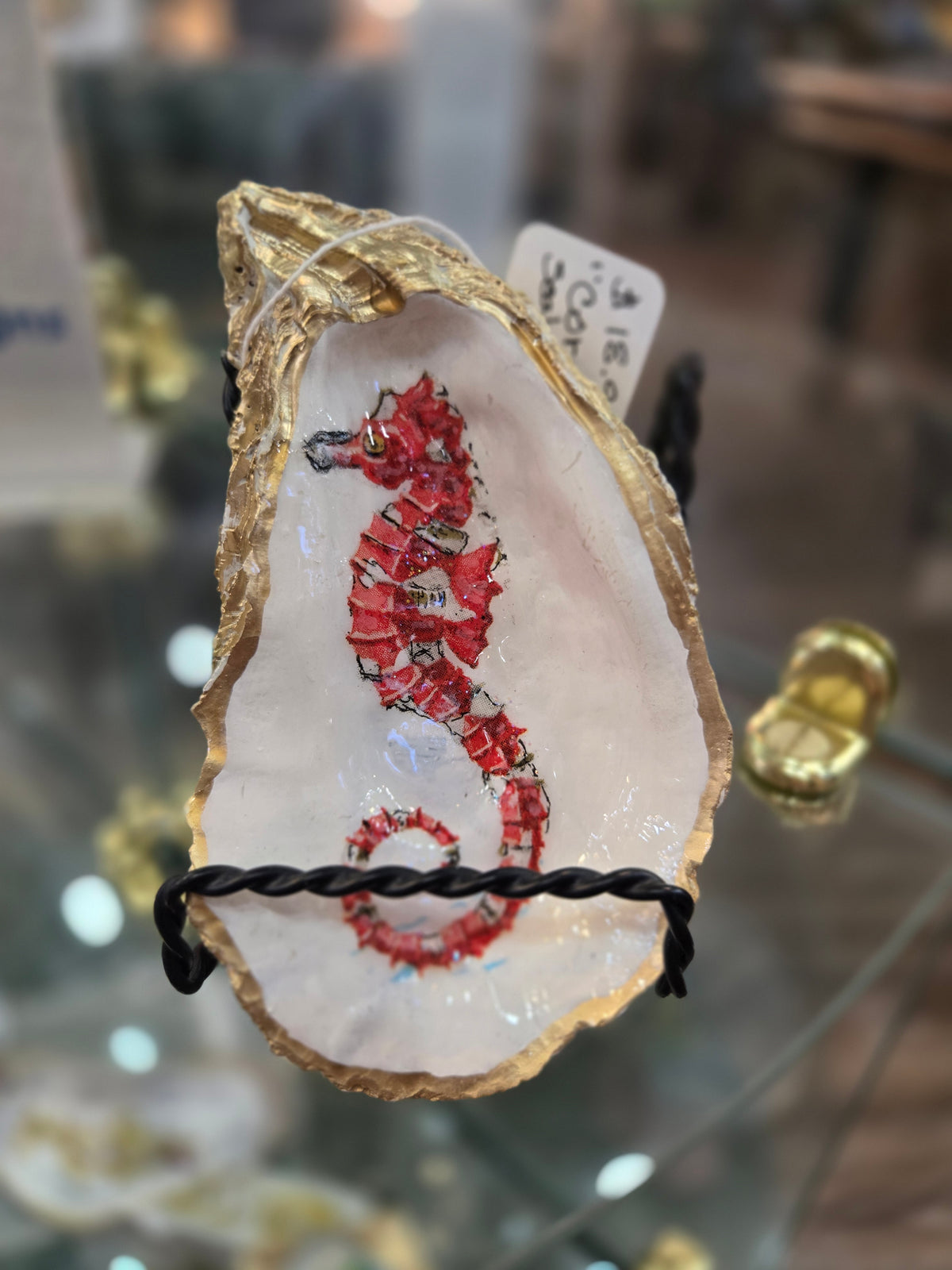 Red Coral Seahorse