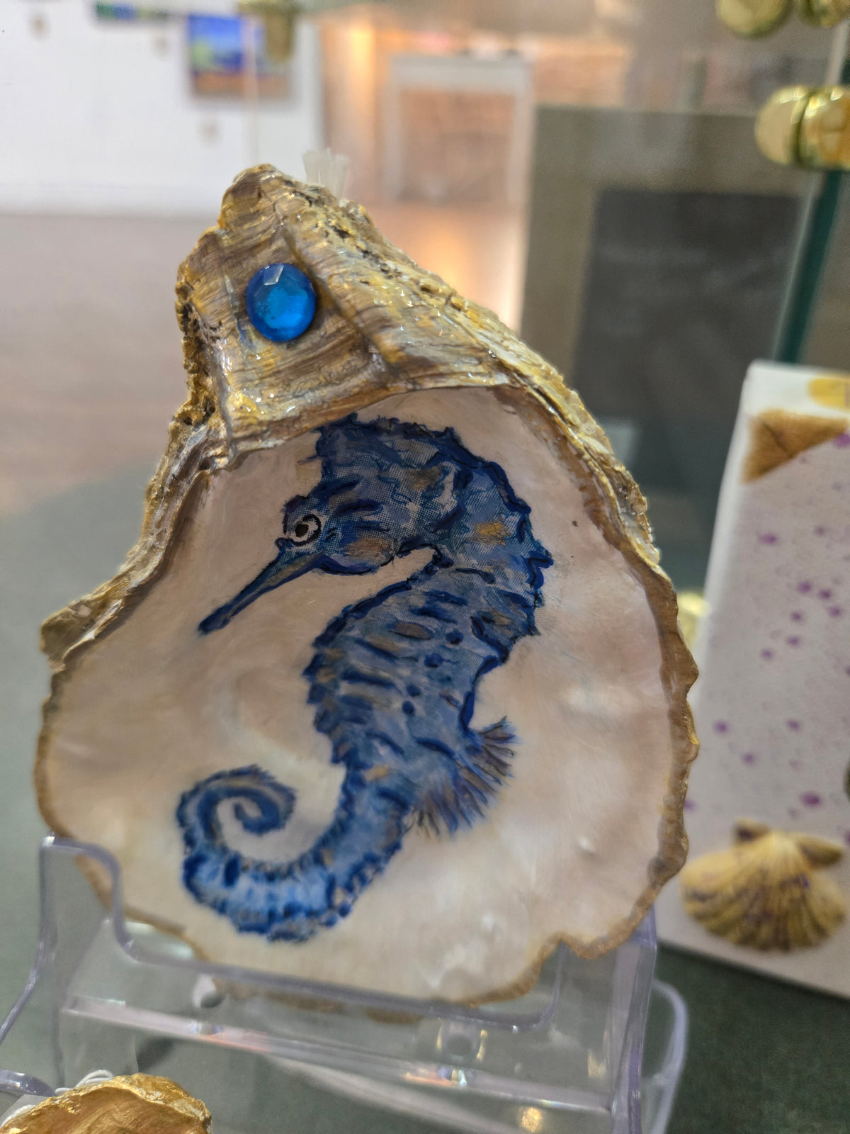 Blue Seahorse
