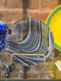 Black & Grey Transparent Bowl