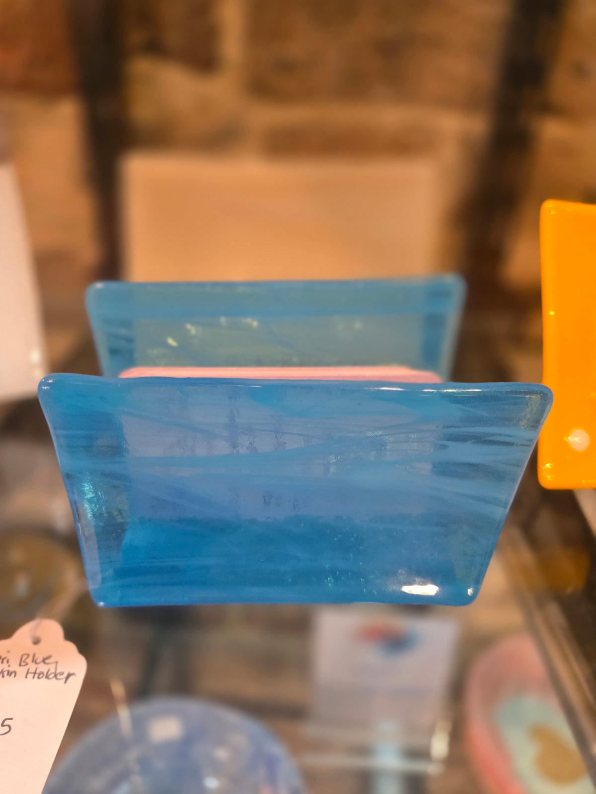 Capri Blue Napkin Holder