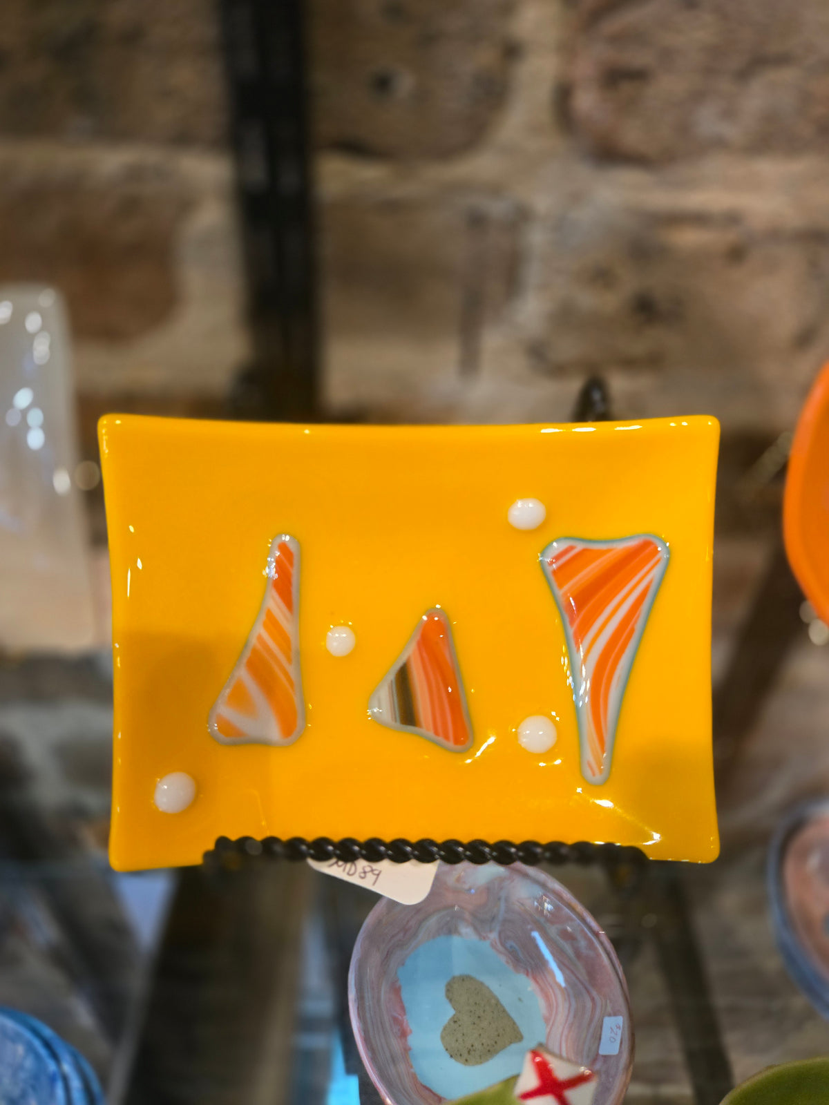 Yellow Soap Dish