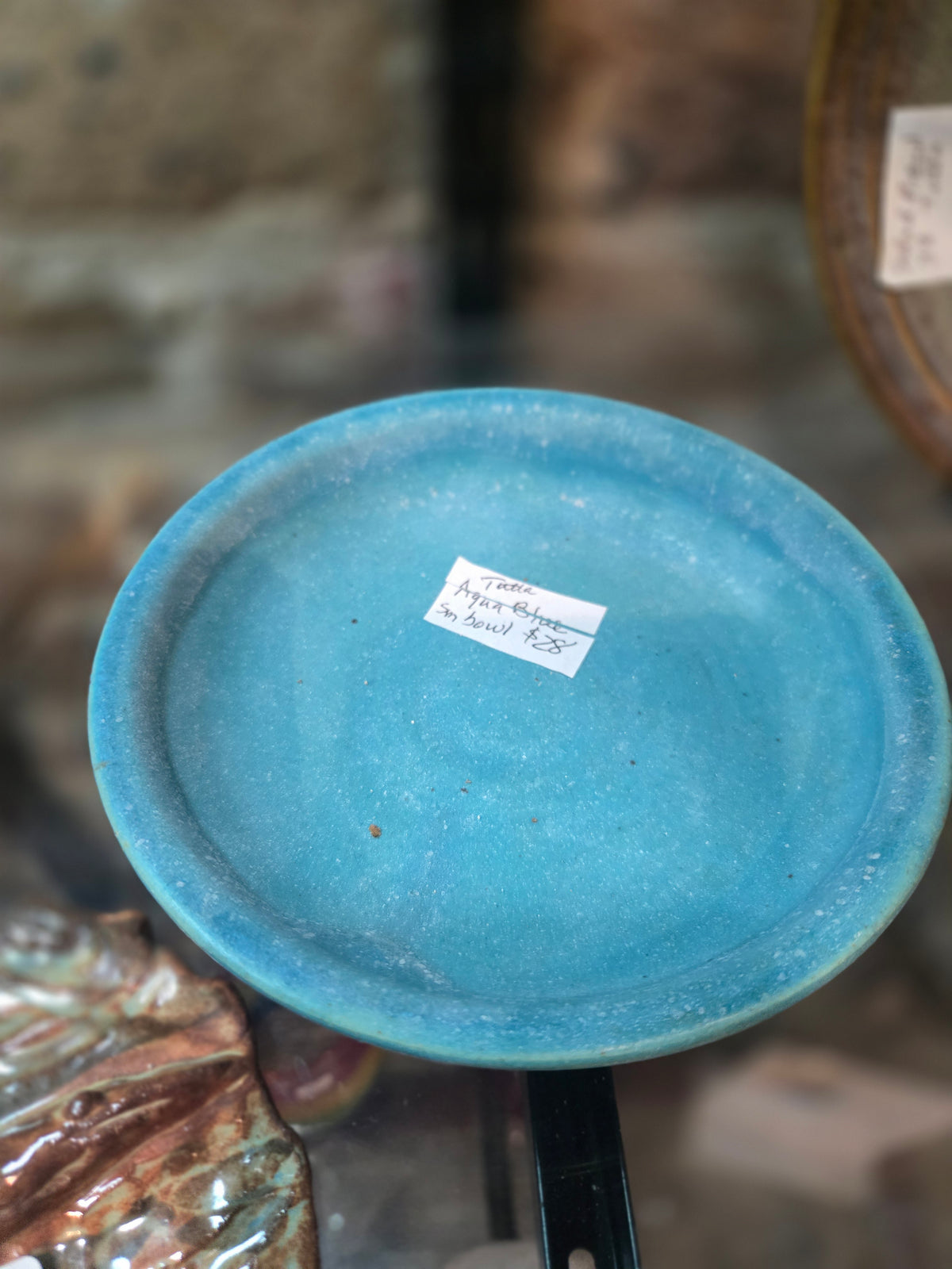Aqua Blue Small Bowl