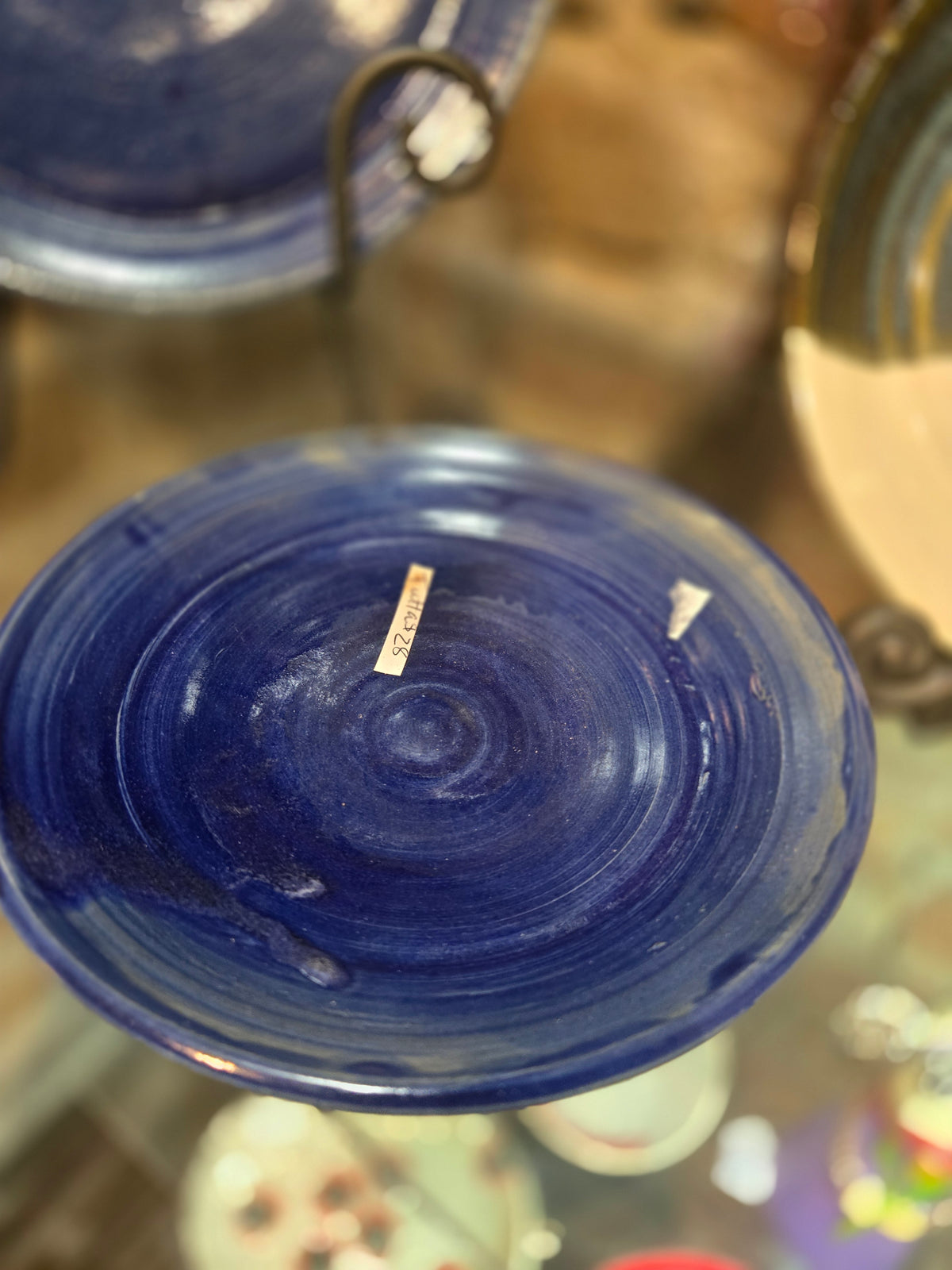 Small Blue Plates