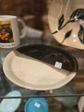 Small Black & White Plate