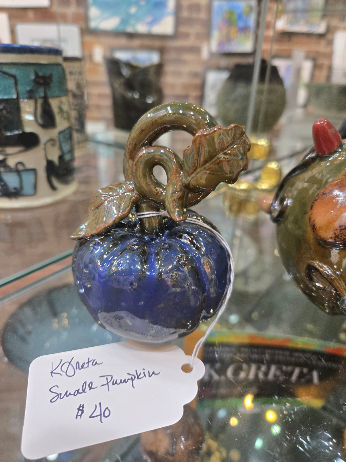 Small Blue Pumpkin