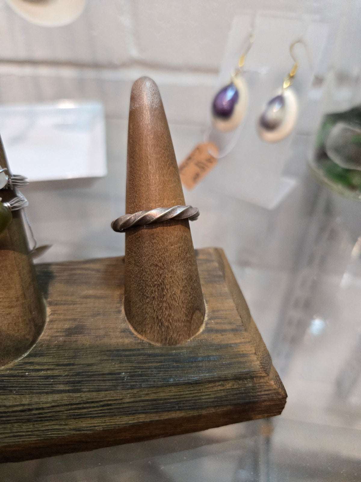 Silver Swirl Ring