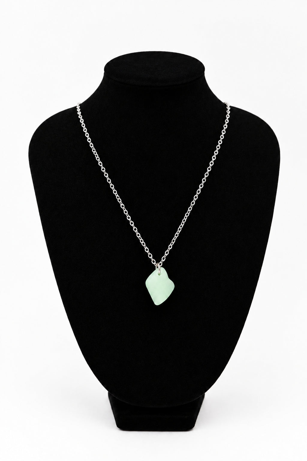 Seafoam Seaglass Necklace