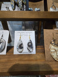 Gold & Black Earring