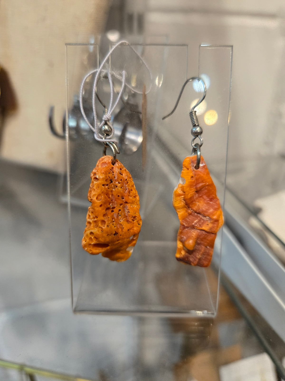 Brown Coastal Earrings