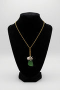 Green Seaglass Coastal Necklace