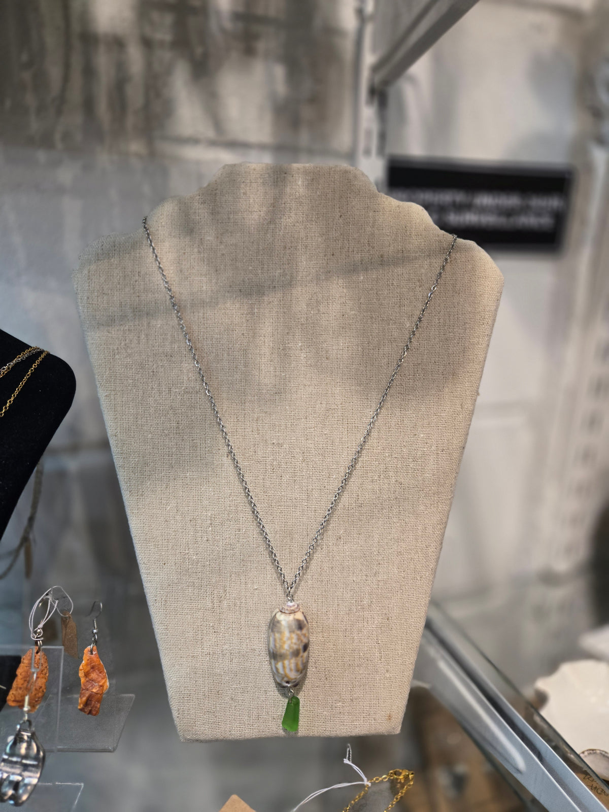 Olivia Shell & Seaglass Necklace