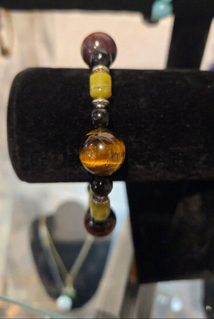 Large Tigers Eye Bracelet