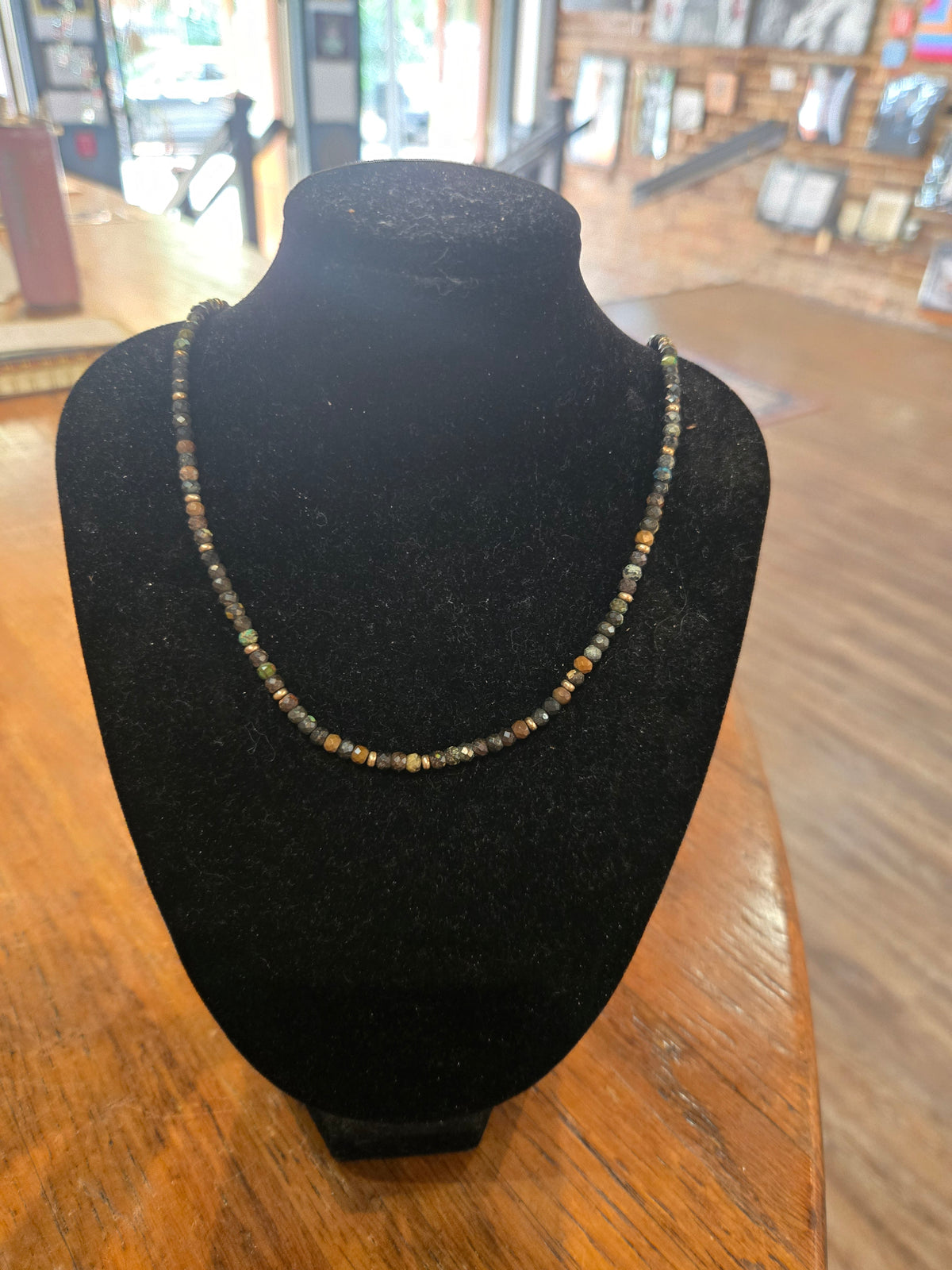 Natural Stone Beaded Necklace