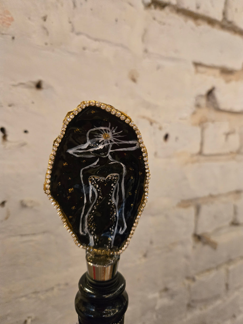 Retro 2 Piece Set- Wine Stopper & Charm
