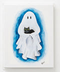 Black Cat & His Ghost Friend