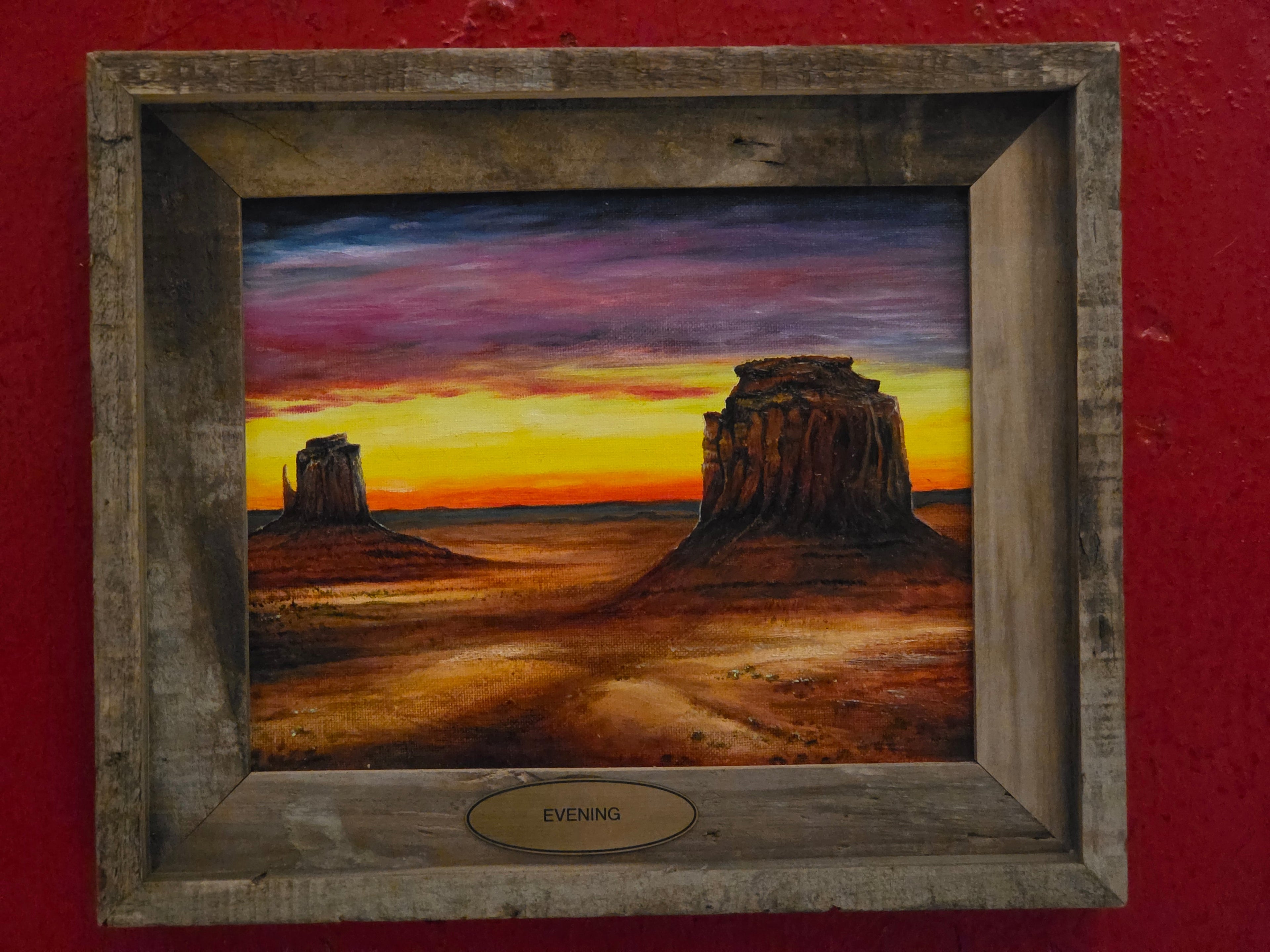 "Monument Valley Evening"