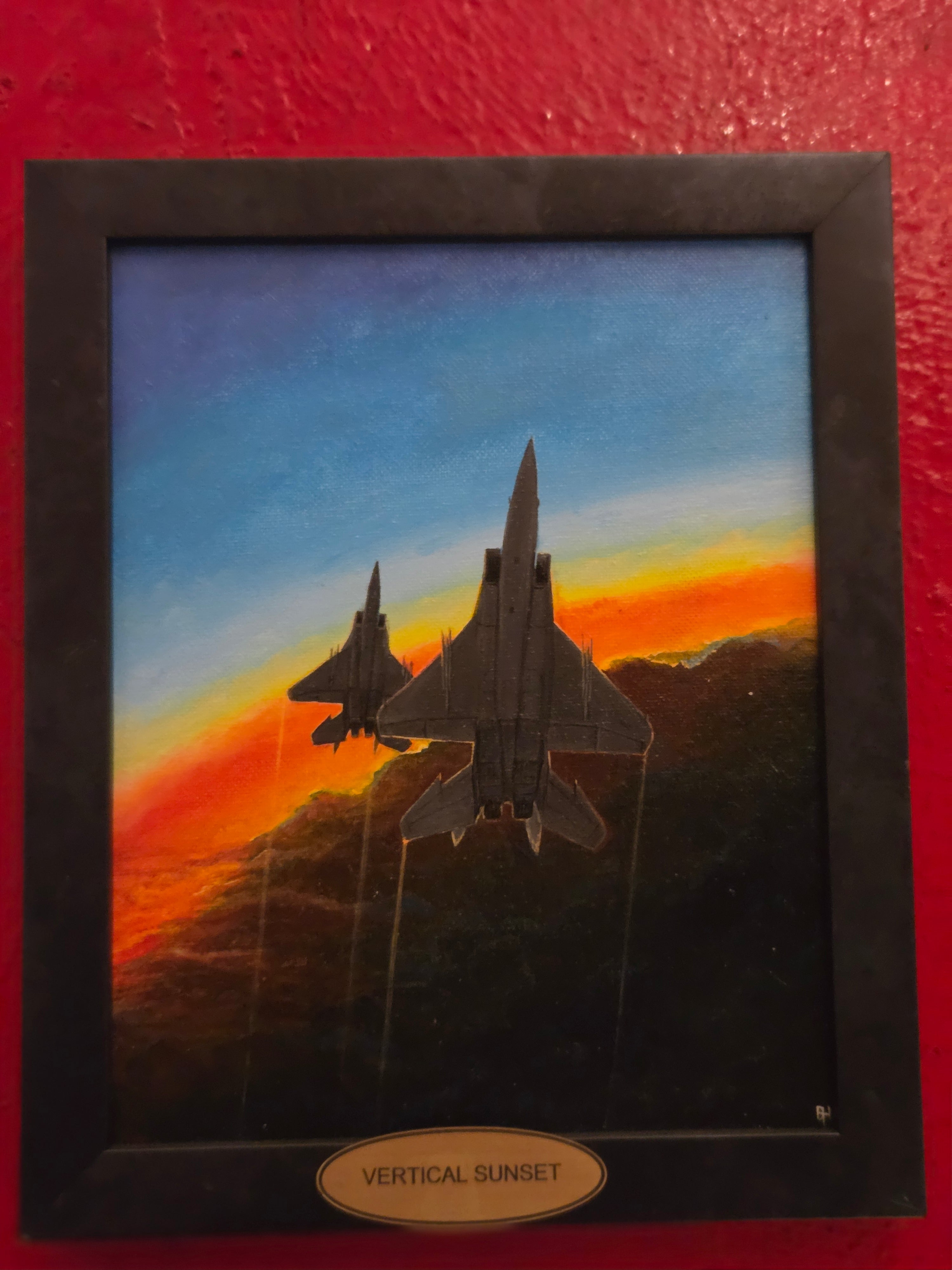 "Vertical Sunset"
