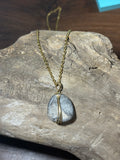 Silver & Gold Wirewrap Necklace