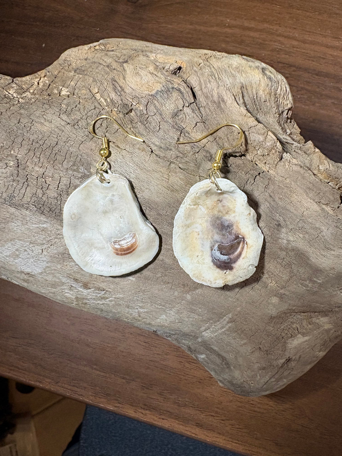 Gold Natural Earrings