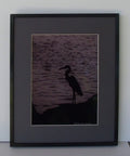 "Heron at Dawn"
