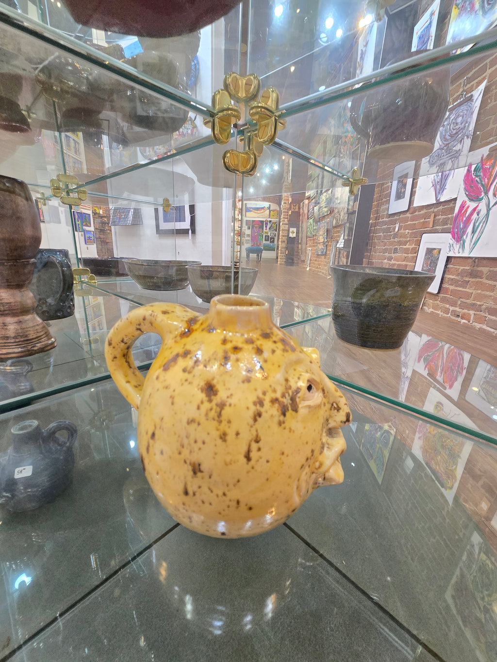 Yellow Face Mug