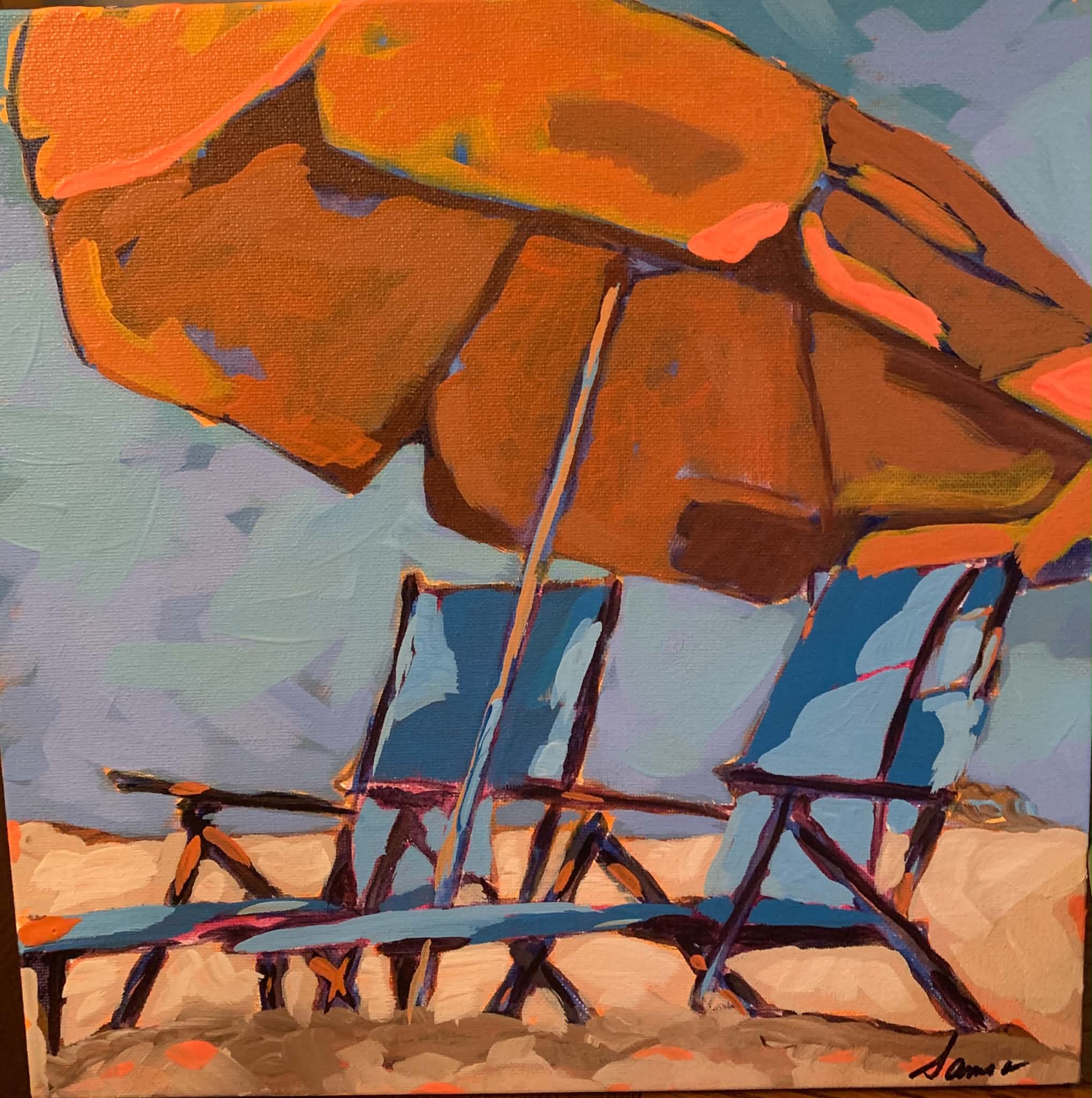 "Orange Canopy"