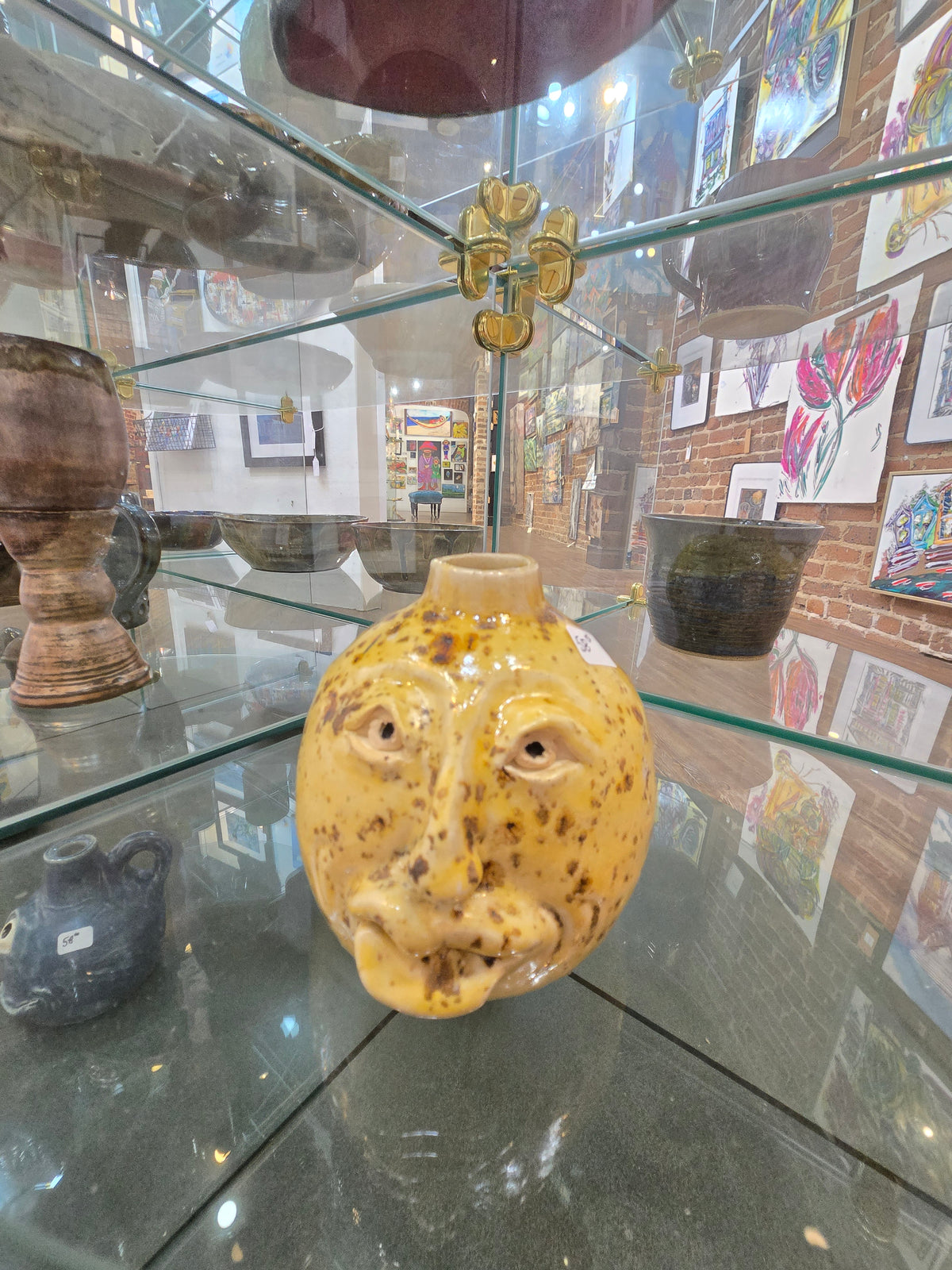 Yellow Face Mug