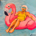 "Flamingo Float Queen"