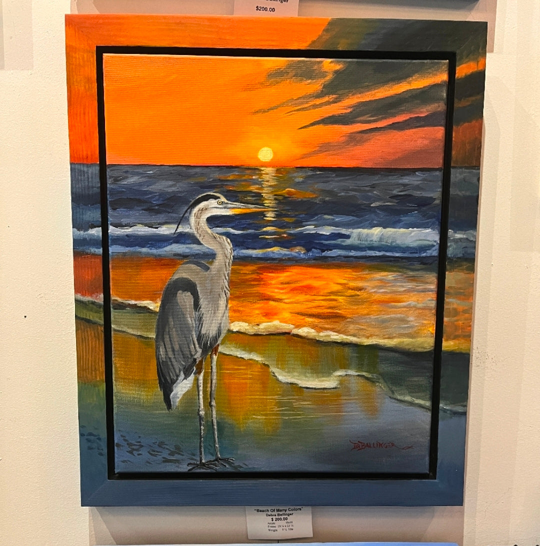 "Beach of Many Colors"
