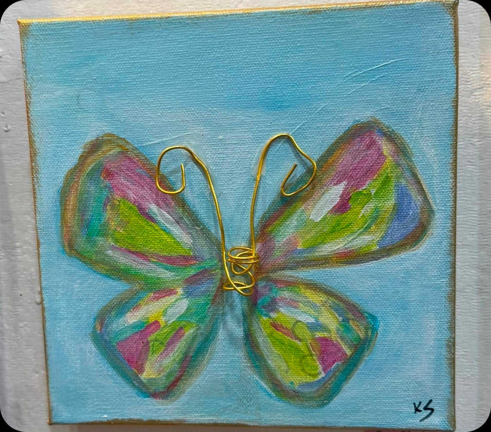 "Blue Sky Butterfly"