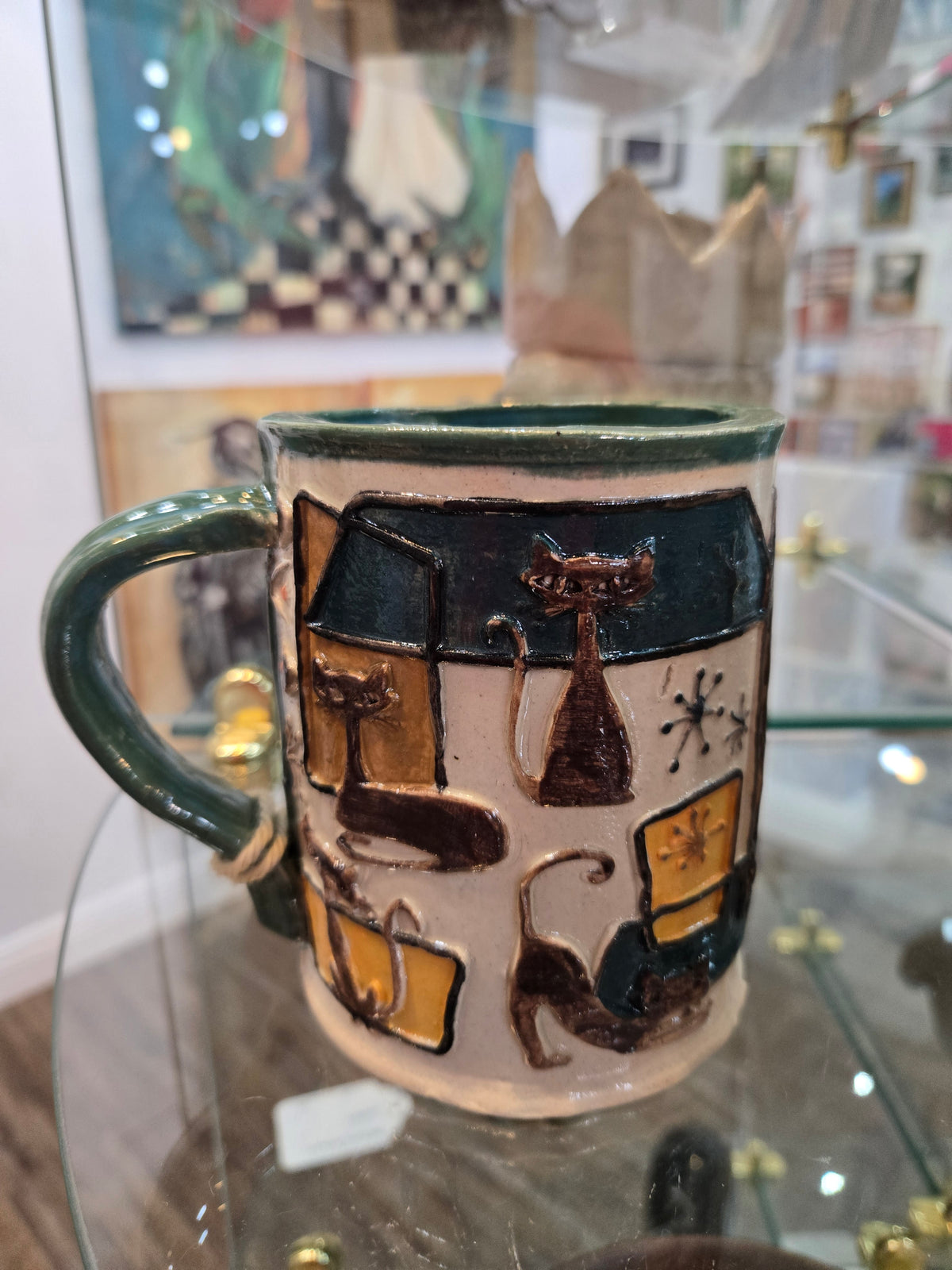 Retro Cat Mugs