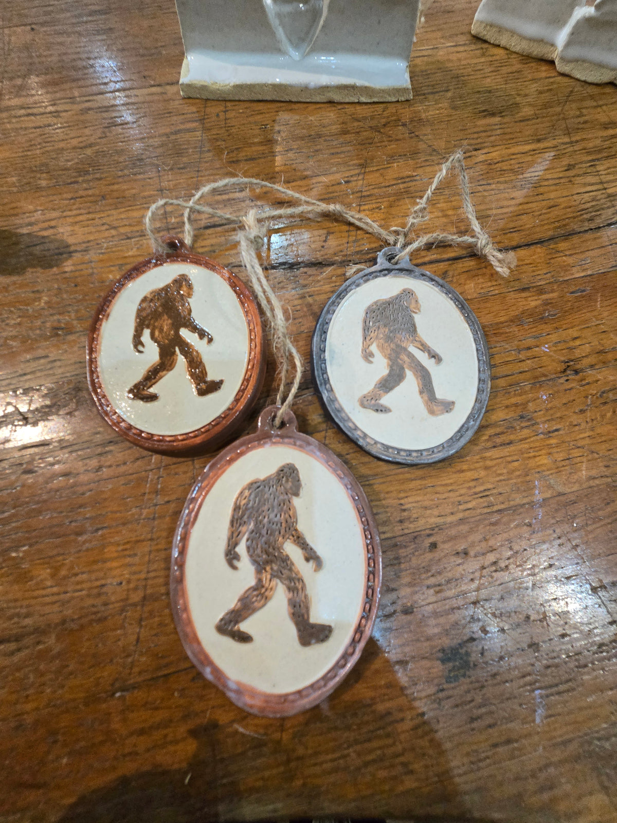 Big Foot Ornaments
