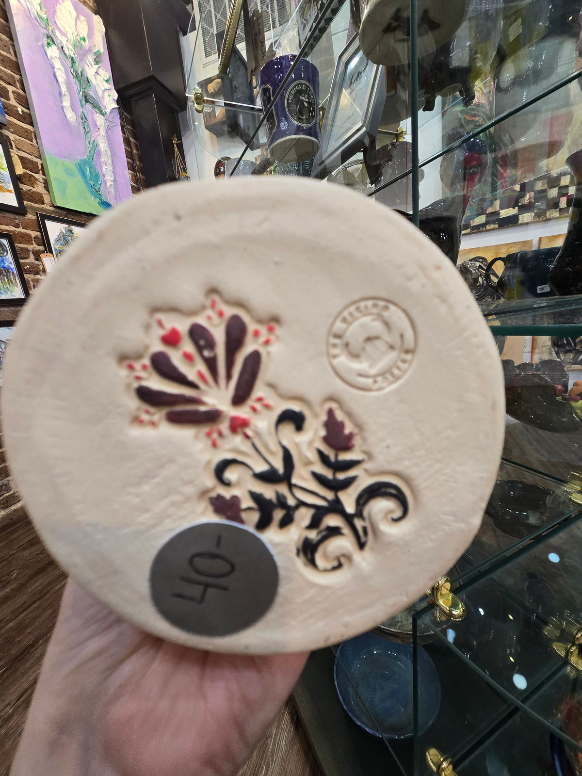 Vintage Floral Cup