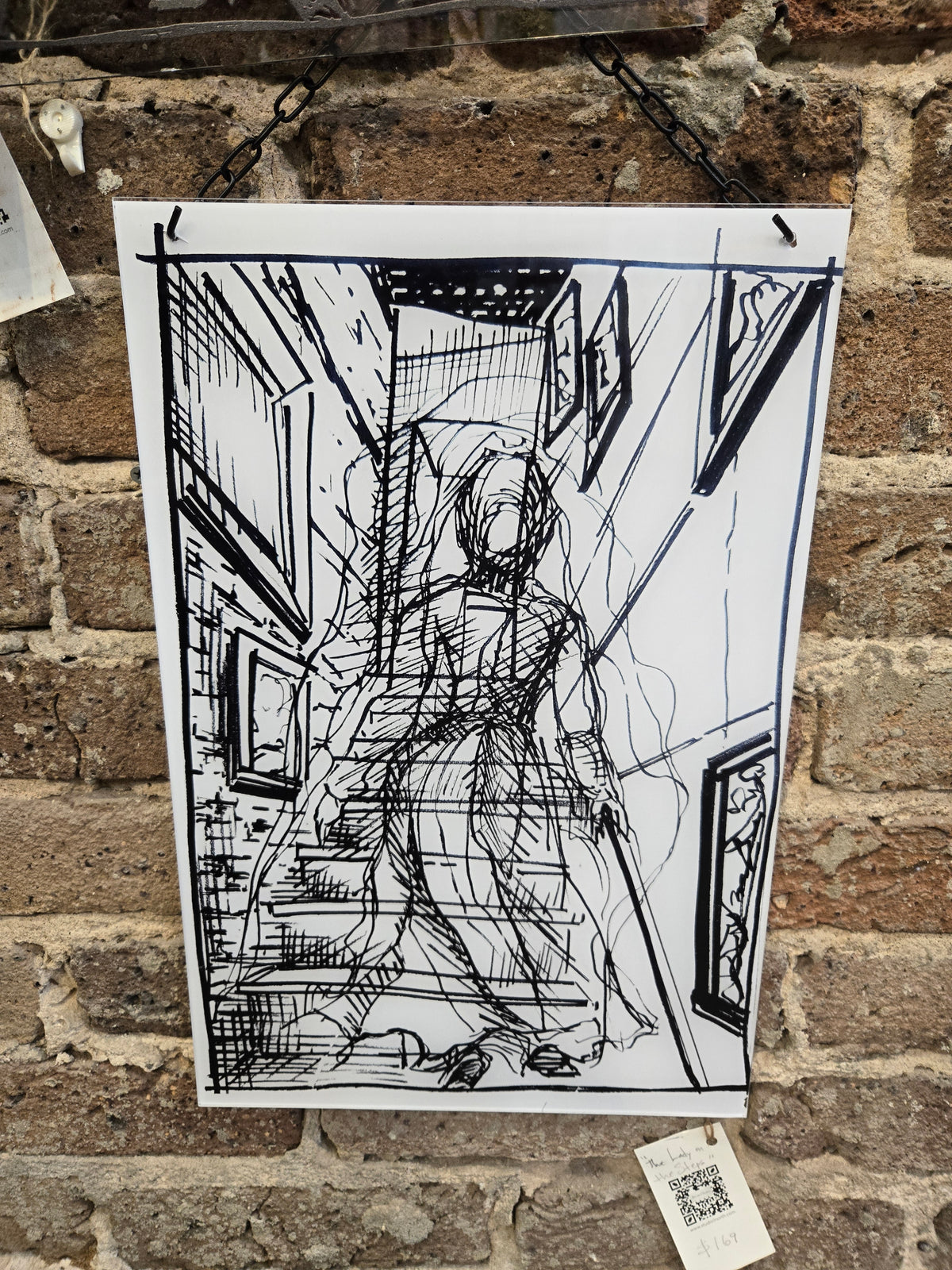 The Lady on the Steps