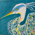 "Kaleidoscope Heron"