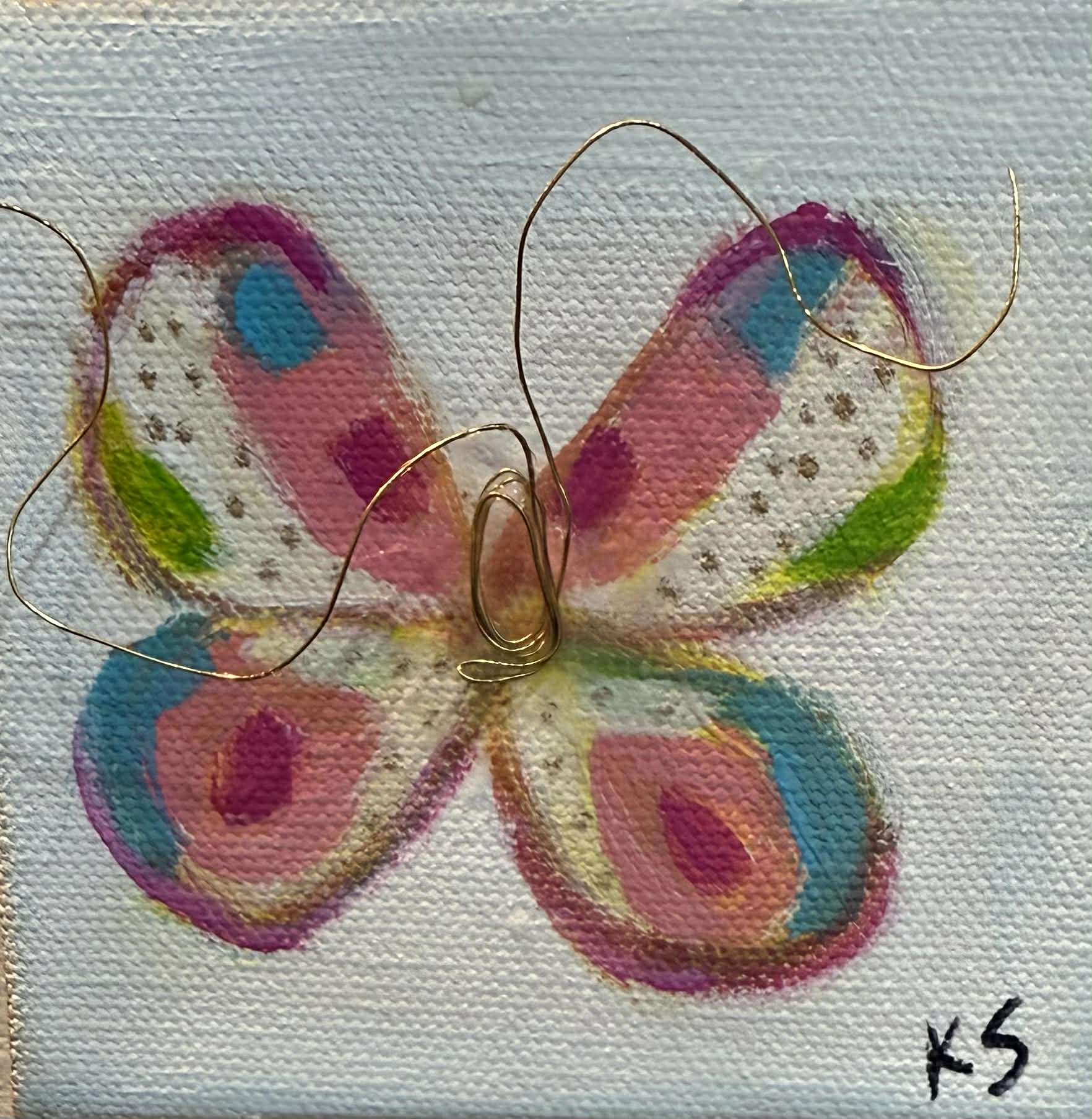 "Dotted Swiss Butterfly"
